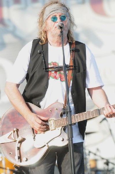 Ray Wylie Hubbard at the Hutto 100 Celebration Music Festival, Hutto, Texas