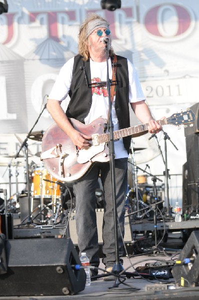 Ray Wylie Hubbard at the Hutto 100 Celebration Music Festival, Hutto, Texas