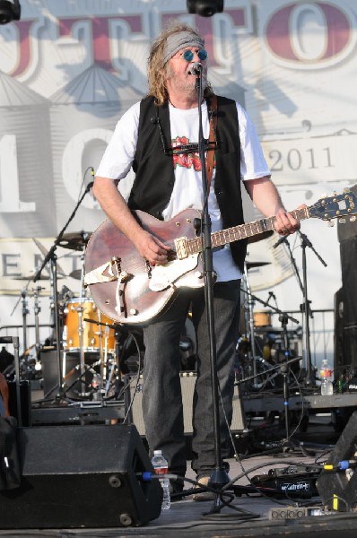 Ray Wylie Hubbard at the Hutto 100 Celebration Music Festival, Hutto, Texas