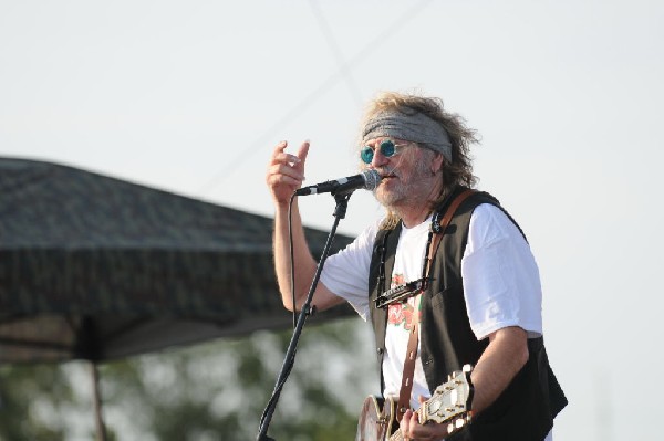 Ray Wylie Hubbard at the Hutto 100 Celebration Music Festival, Hutto, Texas