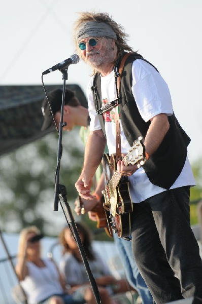 Ray Wylie Hubbard at the Hutto 100 Celebration Music Festival, Hutto, Texas