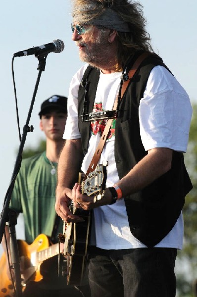 Ray Wylie Hubbard at the Hutto 100 Celebration Music Festival, Hutto, Texas