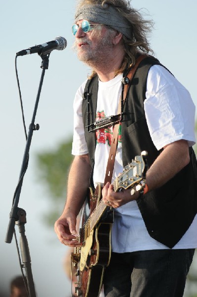 Ray Wylie Hubbard at the Hutto 100 Celebration Music Festival, Hutto, Texas