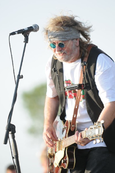 Ray Wylie Hubbard at the Hutto 100 Celebration Music Festival, Hutto, Texas