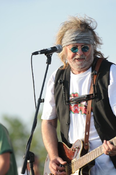 Ray Wylie Hubbard at the Hutto 100 Celebration Music Festival, Hutto, Texas