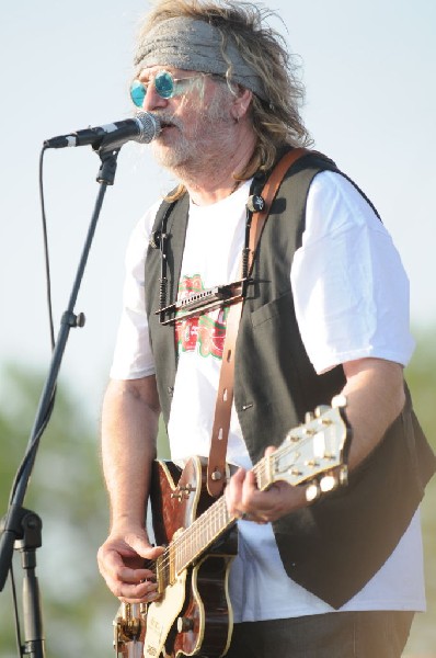 Ray Wylie Hubbard at the Hutto 100 Celebration Music Festival, Hutto, Texas