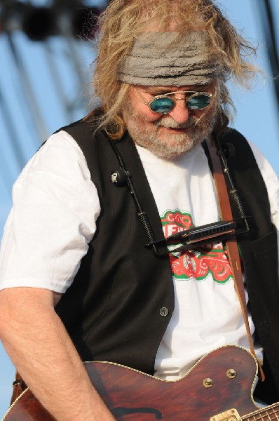 Ray Wylie Hubbard at the Hutto 100 Celebration Music Festival, Hutto, Texas