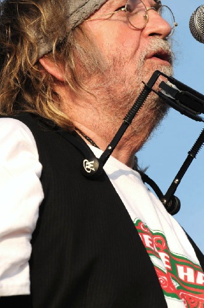 Ray Wylie Hubbard at the Hutto 100 Celebration Music Festival, Hutto, Texas