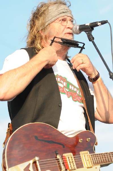 Ray Wylie Hubbard at the Hutto 100 Celebration Music Festival, Hutto, Texas