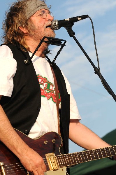 Ray Wylie Hubbard at the Hutto 100 Celebration Music Festival, Hutto, Texas