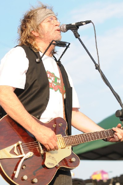 Ray Wylie Hubbard at the Hutto 100 Celebration Music Festival, Hutto, Texas