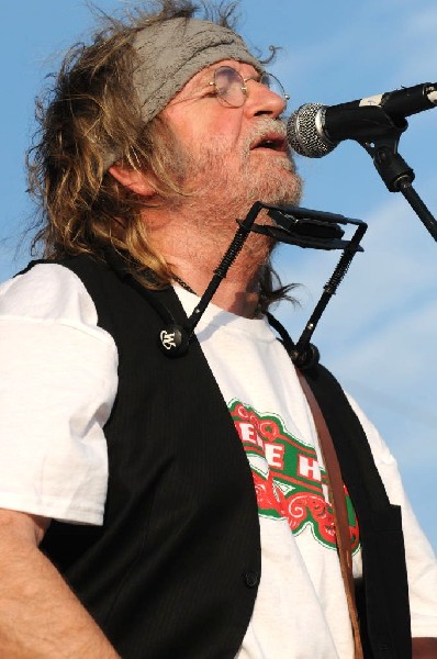 Ray Wylie Hubbard at the Hutto 100 Celebration Music Festival, Hutto, Texas