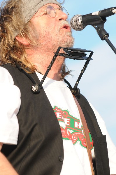 Ray Wylie Hubbard at the Hutto 100 Celebration Music Festival, Hutto, Texas