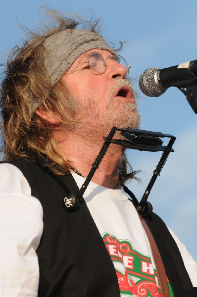 Ray Wylie Hubbard at the Hutto 100 Celebration Music Festival, Hutto, Texas