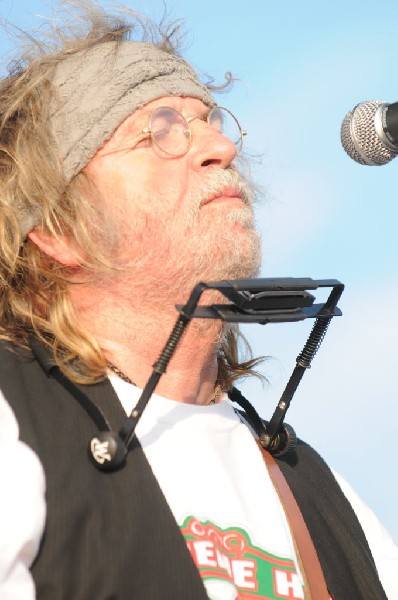 Ray Wylie Hubbard at the Hutto 100 Celebration Music Festival, Hutto, Texas