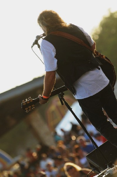 Ray Wylie Hubbard at the Hutto 100 Celebration Music Festival, Hutto, Texas