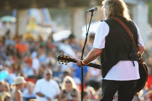 Ray Wylie Hubbard at the Hutto 100 Celebration Music Festival, Hutto, Texas