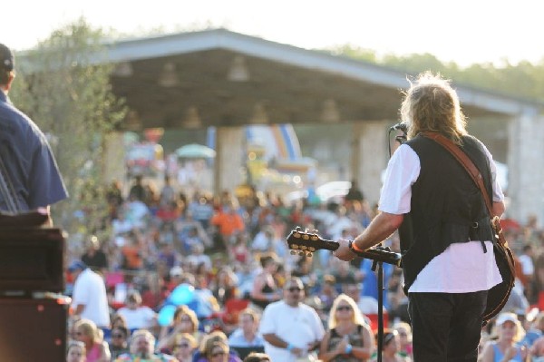 Ray Wylie Hubbard at the Hutto 100 Celebration Music Festival, Hutto, Texas