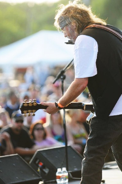 Ray Wylie Hubbard at the Hutto 100 Celebration Music Festival, Hutto, Texas