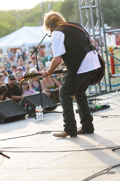 Ray Wylie Hubbard at the Hutto 100 Celebration Music Festival, Hutto, Texas