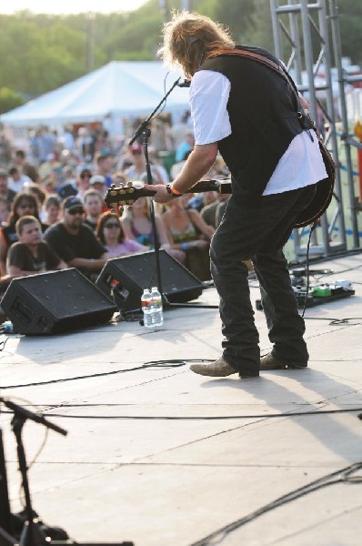 Ray Wylie Hubbard at the Hutto 100 Celebration Music Festival, Hutto, Texas