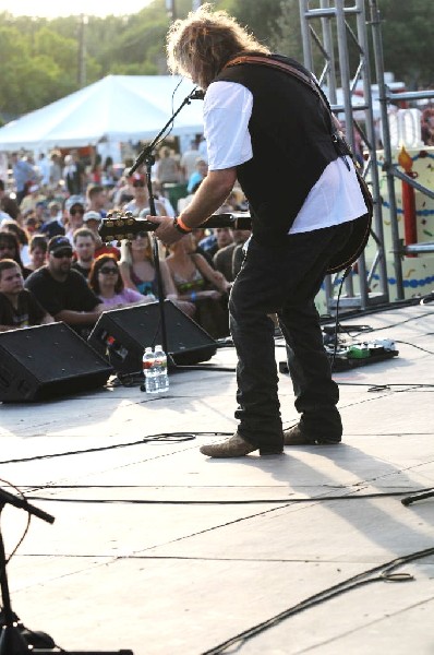 Ray Wylie Hubbard at the Hutto 100 Celebration Music Festival, Hutto, Texas