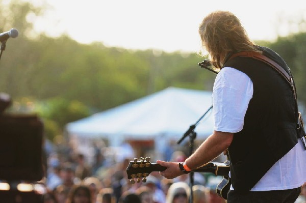 Ray Wylie Hubbard at the Hutto 100 Celebration Music Festival, Hutto, Texas