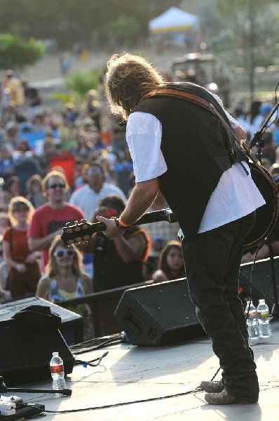 Ray Wylie Hubbard at the Hutto 100 Celebration Music Festival, Hutto, Texas