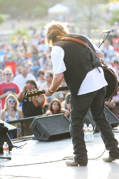 Ray Wylie Hubbard at the Hutto 100 Celebration Music Festival, Hutto, Texas