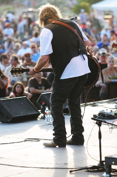 Ray Wylie Hubbard at the Hutto 100 Celebration Music Festival, Hutto, Texas