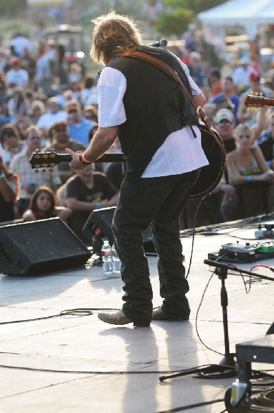 Ray Wylie Hubbard at the Hutto 100 Celebration Music Festival, Hutto, Texas