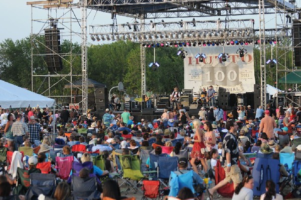 Ray Wylie Hubbard at the Hutto 100 Celebration Music Festival, Hutto, Texas