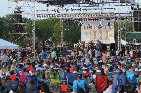 Ray Wylie Hubbard at the Hutto 100 Celebration Music Festival, Hutto, Texas