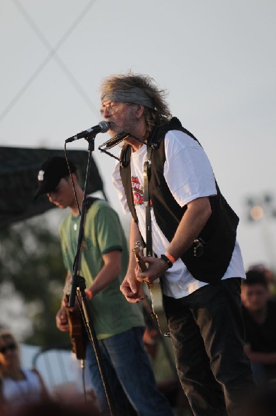 Ray Wylie Hubbard at the Hutto 100 Celebration Music Festival, Hutto, Texas