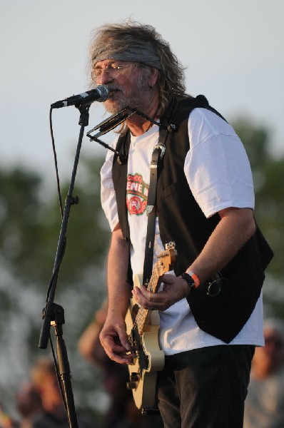 Ray Wylie Hubbard at the Hutto 100 Celebration Music Festival, Hutto, Texas