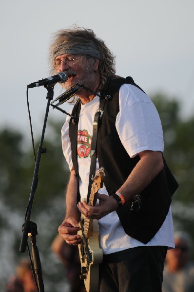 Ray Wylie Hubbard at the Hutto 100 Celebration Music Festival, Hutto, Texas