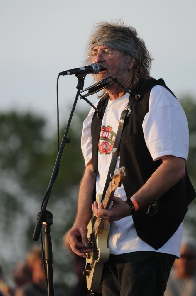 Ray Wylie Hubbard at the Hutto 100 Celebration Music Festival, Hutto, Texas