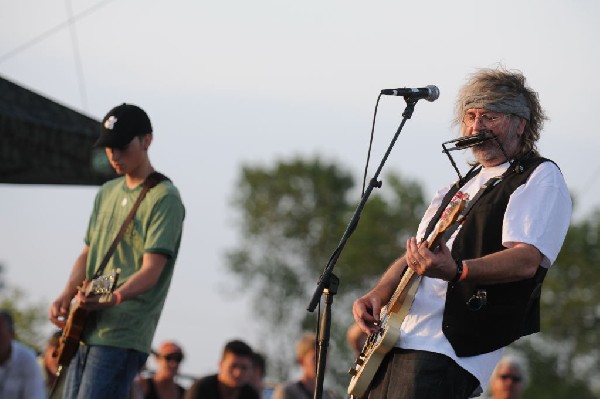 Ray Wylie Hubbard at the Hutto 100 Celebration Music Festival, Hutto, Texas