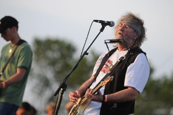 Ray Wylie Hubbard at the Hutto 100 Celebration Music Festival, Hutto, Texas