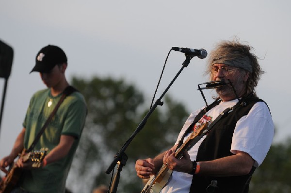 Ray Wylie Hubbard at the Hutto 100 Celebration Music Festival, Hutto, Texas