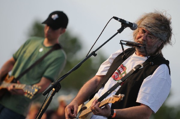 Ray Wylie Hubbard at the Hutto 100 Celebration Music Festival, Hutto, Texas