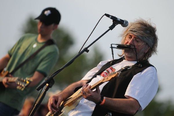 Ray Wylie Hubbard at the Hutto 100 Celebration Music Festival, Hutto, Texas