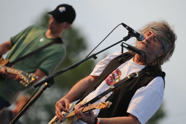 Ray Wylie Hubbard at the Hutto 100 Celebration Music Festival, Hutto, Texas