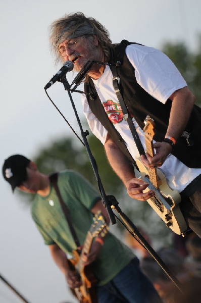 Ray Wylie Hubbard at the Hutto 100 Celebration Music Festival, Hutto, Texas