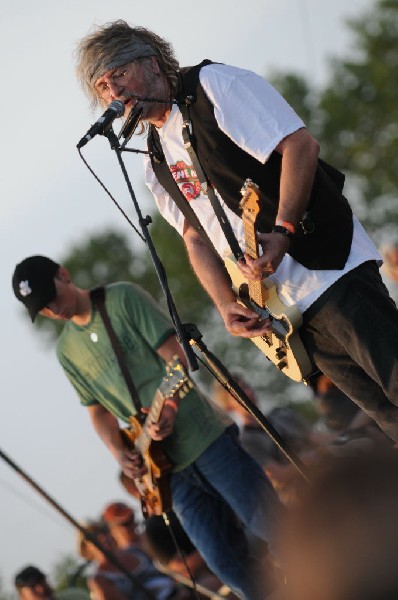 Ray Wylie Hubbard at the Hutto 100 Celebration Music Festival, Hutto, Texas