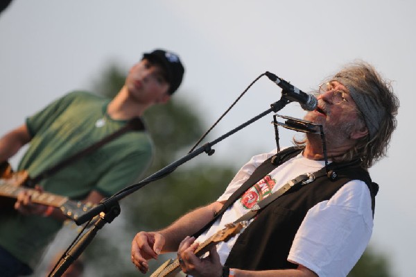 Ray Wylie Hubbard at the Hutto 100 Celebration Music Festival, Hutto, Texas