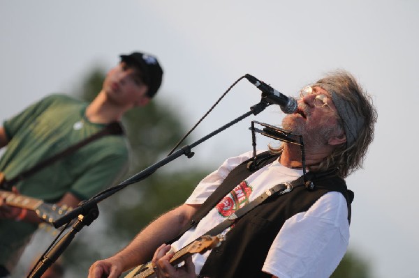 Ray Wylie Hubbard at the Hutto 100 Celebration Music Festival, Hutto, Texas