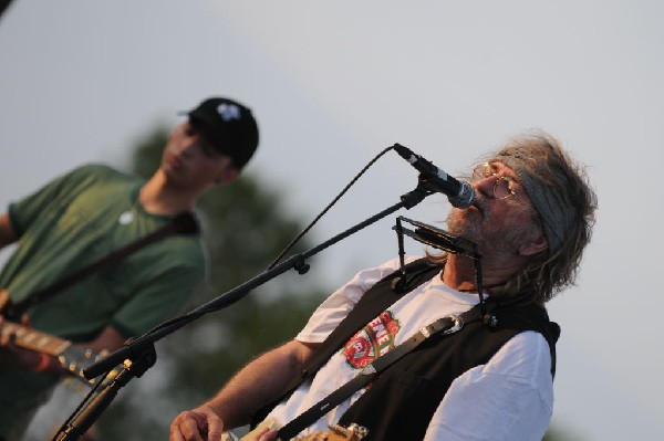 Ray Wylie Hubbard at the Hutto 100 Celebration Music Festival, Hutto, Texas