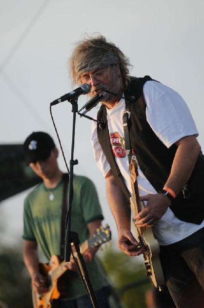 Ray Wylie Hubbard at the Hutto 100 Celebration Music Festival, Hutto, Texas