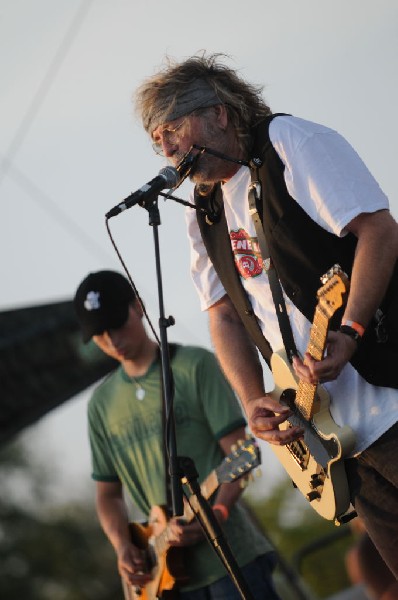 Ray Wylie Hubbard at the Hutto 100 Celebration Music Festival, Hutto, Texas